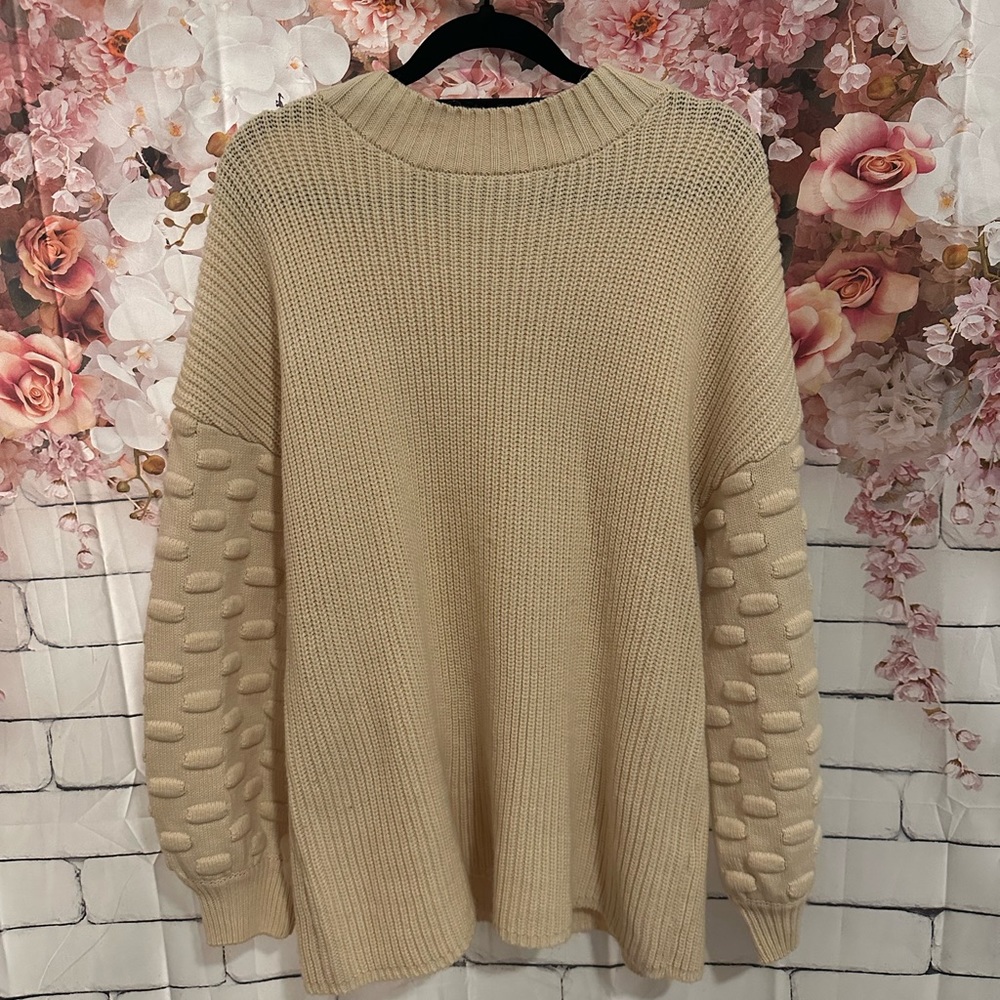 Oversized sweater size small from Amazon.